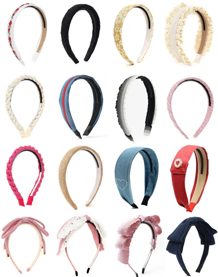 New Cotton Babyband heart bow elegant headband fashion children hairband hair accessories baby clip OEM girl freshhairband