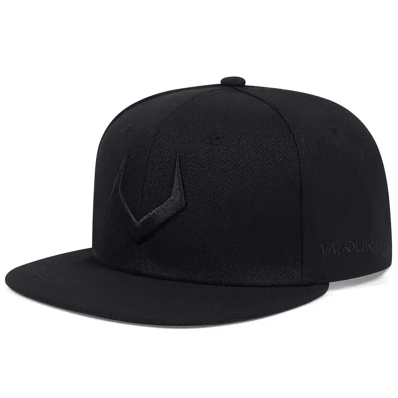 High quality Unisex Simple grey V 3D pierced Embroidery Bill Hip-Hop Hats Outdoor Adjustable Casual Baseball Caps Sunscreen Hat