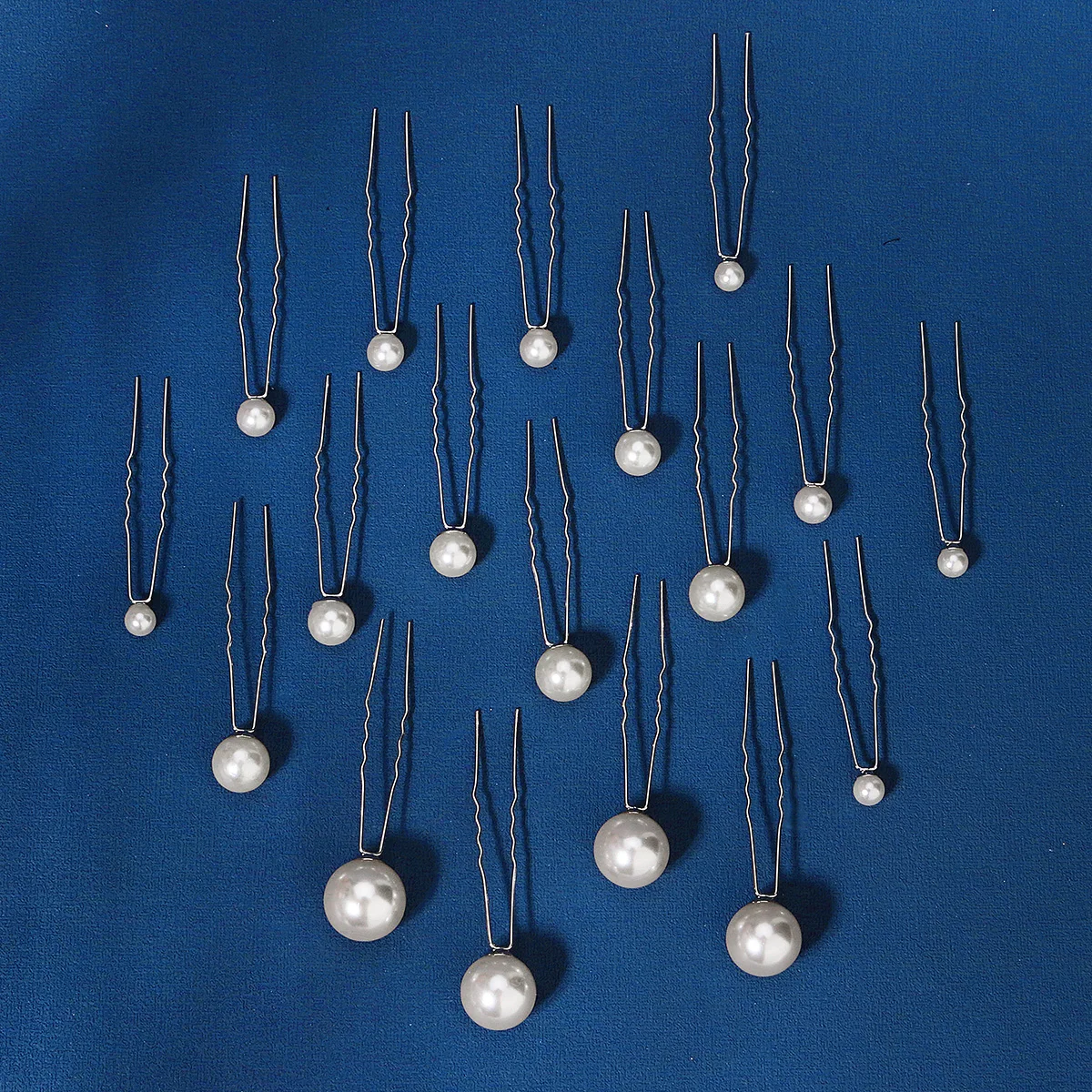 Fashion Pearl Hair Clip For Women Copper Wire Wrap Design Bridal Wedding Hairpin Simple Headpiece Hair Clip