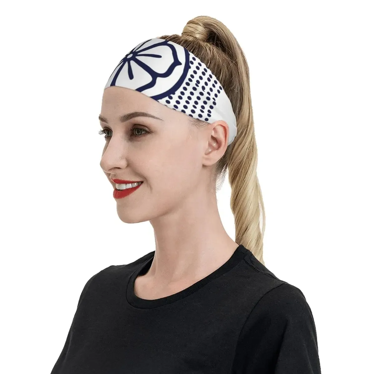 Karate Miyagi LaRusso Lotus Sweatband Stretch Sweat Headband for Unisex Headwrap Hair Bandage Gym Fitness Yoga Hair Sweat Bands