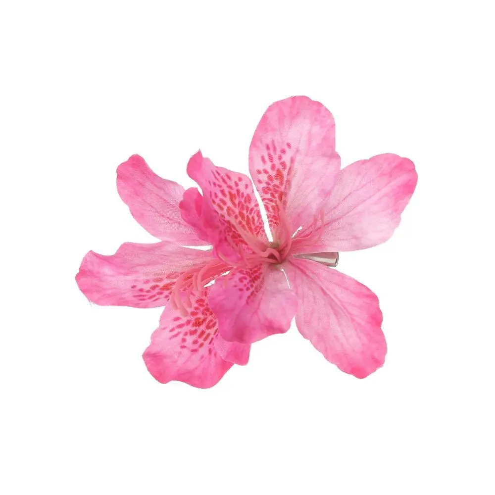 Bohemia Flower Hair Clips Hawaiian Tropical Beach Canna Barrette Women Girls Brides Weddings Hairpins Headwear Hair Accessories
