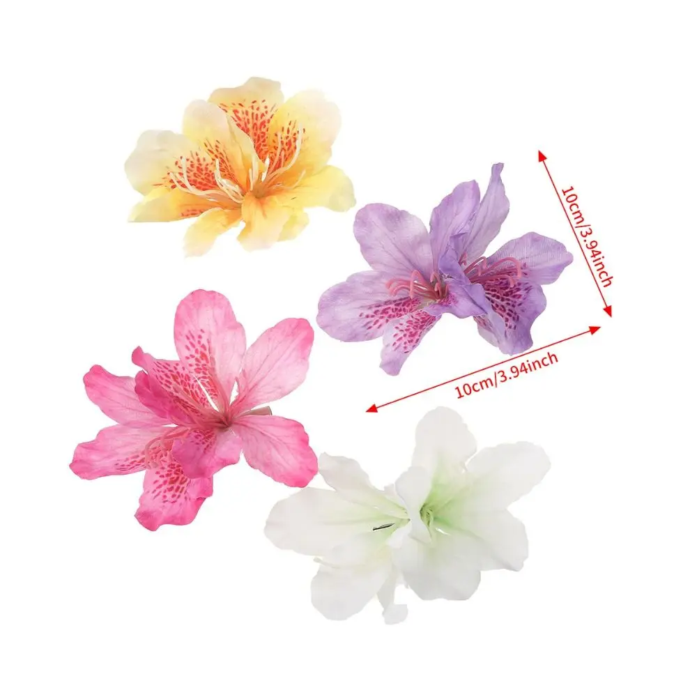 Bohemia Flower Hair Clips Hawaiian Tropical Beach Canna Barrette Women Girls Brides Weddings Hairpins Headwear Hair Accessories