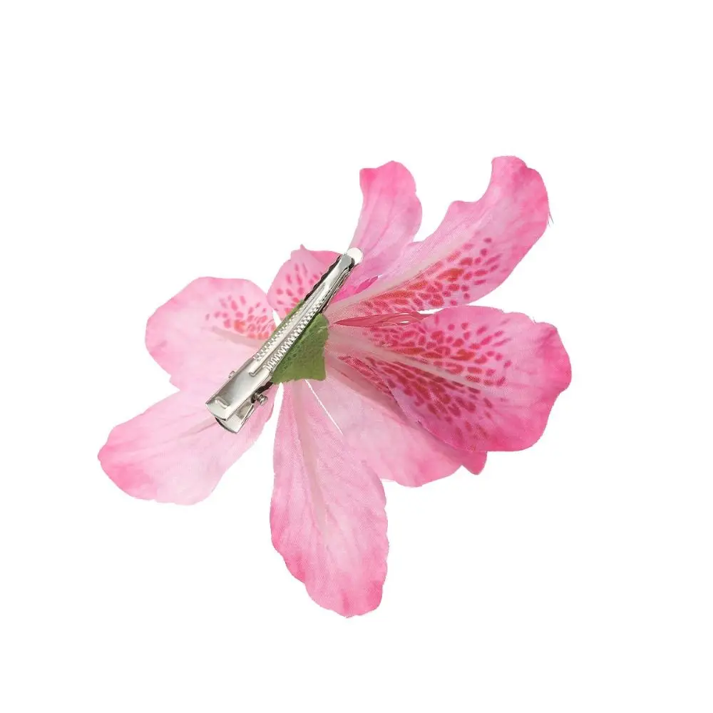 Bohemia Flower Hair Clips Hawaiian Tropical Beach Canna Barrette Women Girls Brides Weddings Hairpins Headwear Hair Accessories
