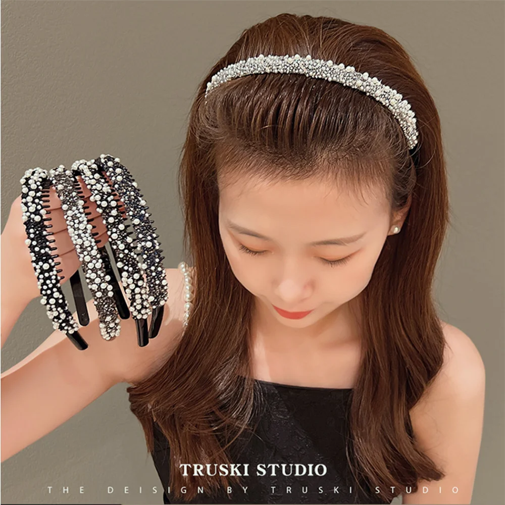 Luxury Crystal Headbands For Women Hairbands Girls Fashion Hair Hoop Headwear Wedding Party Hair Jewelry Accessories