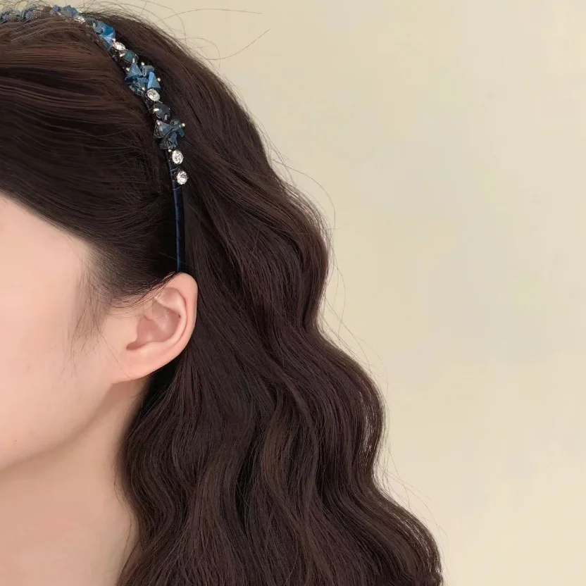 Luxury Crystal Headbands For Women Hairbands Girls Fashion Hair Hoop Headwear Wedding Party Hair Jewelry Accessories