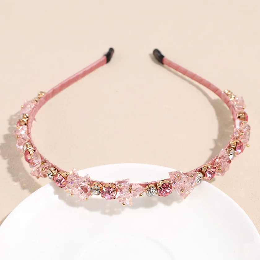Luxury Crystal Headbands For Women Hairbands Girls Fashion Hair Hoop Headwear Wedding Party Hair Jewelry Accessories