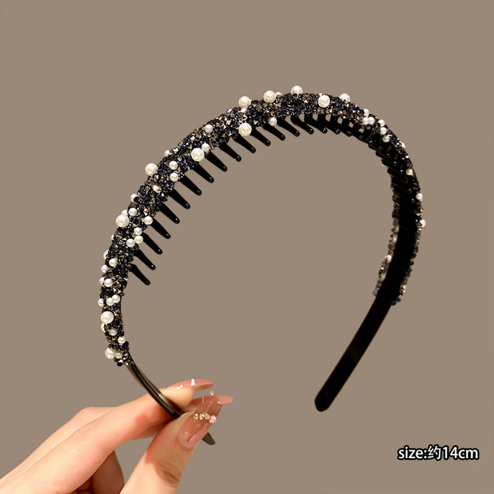 Luxury Crystal Headbands For Women Hairbands Girls Fashion Hair Hoop Headwear Wedding Party Hair Jewelry Accessories