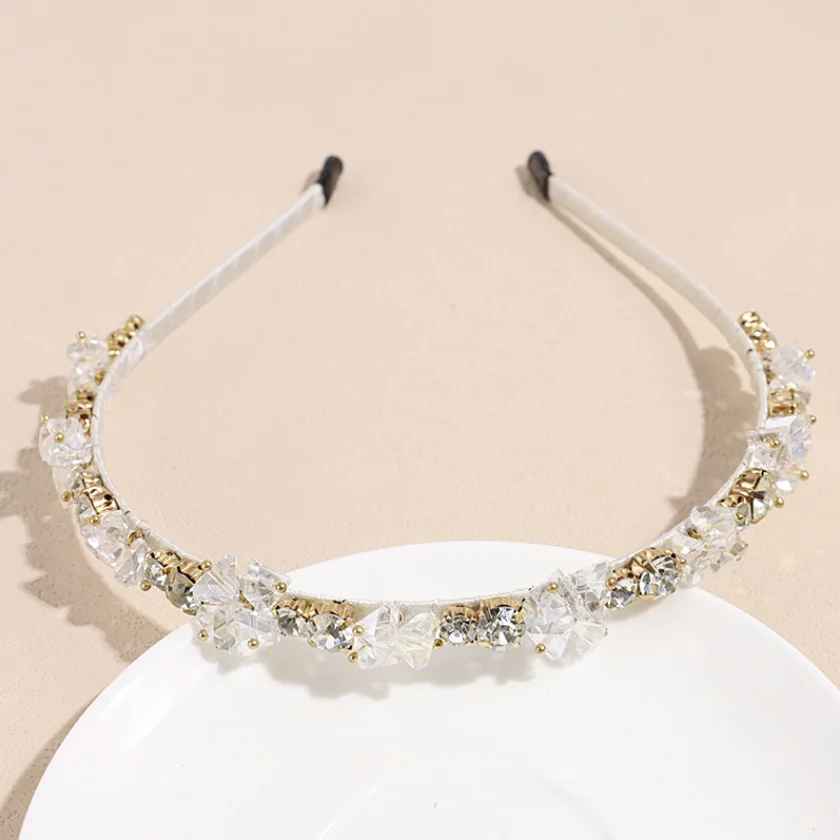 Luxury Crystal Headbands For Women Hairbands Girls Fashion Hair Hoop Headwear Wedding Party Hair Jewelry Accessories