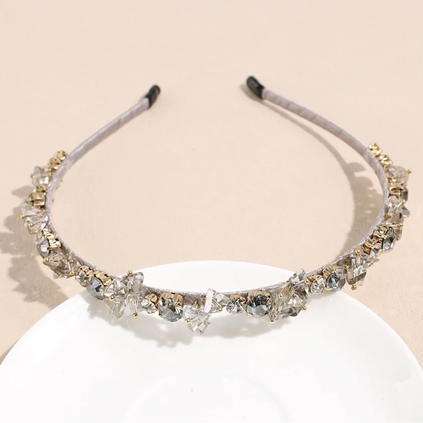 Luxury Crystal Headbands For Women Hairbands Girls Fashion Hair Hoop Headwear Wedding Party Hair Jewelry Accessories