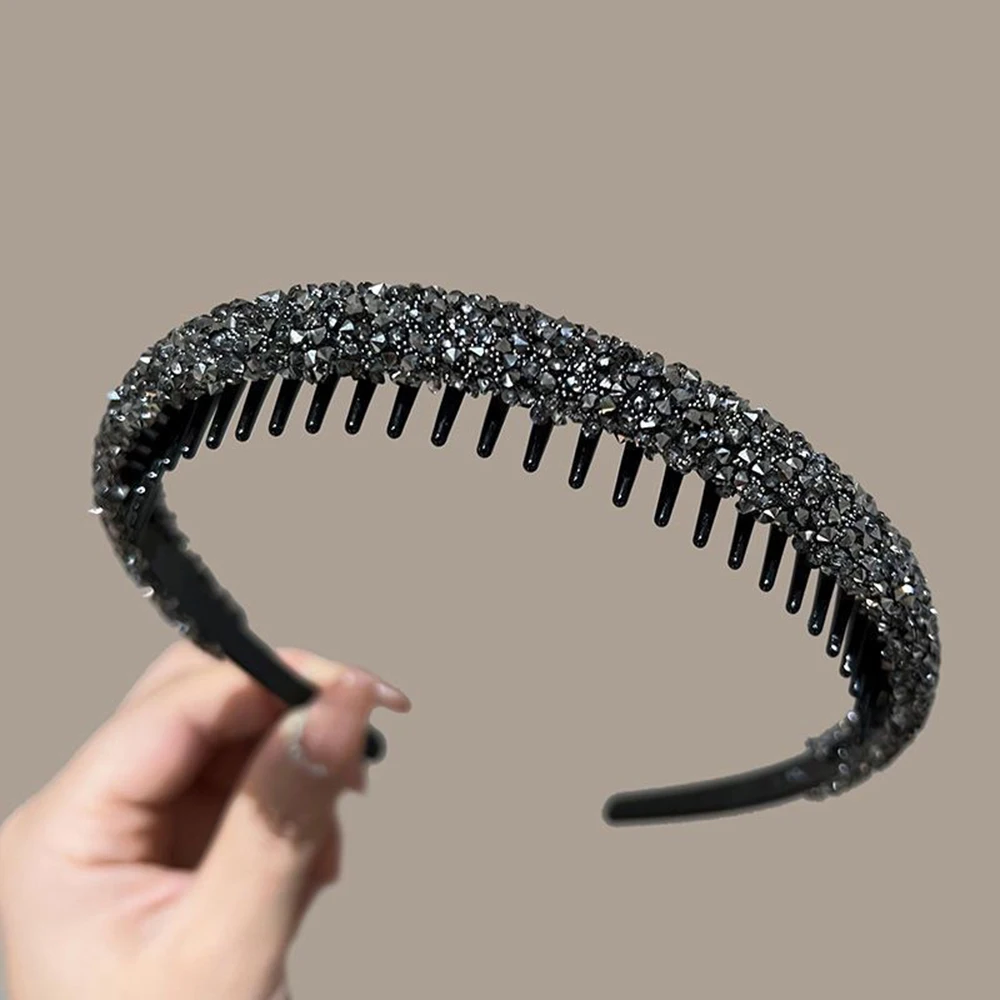Luxury Crystal Headbands For Women Hairbands Girls Fashion Hair Hoop Headwear Wedding Party Hair Jewelry Accessories