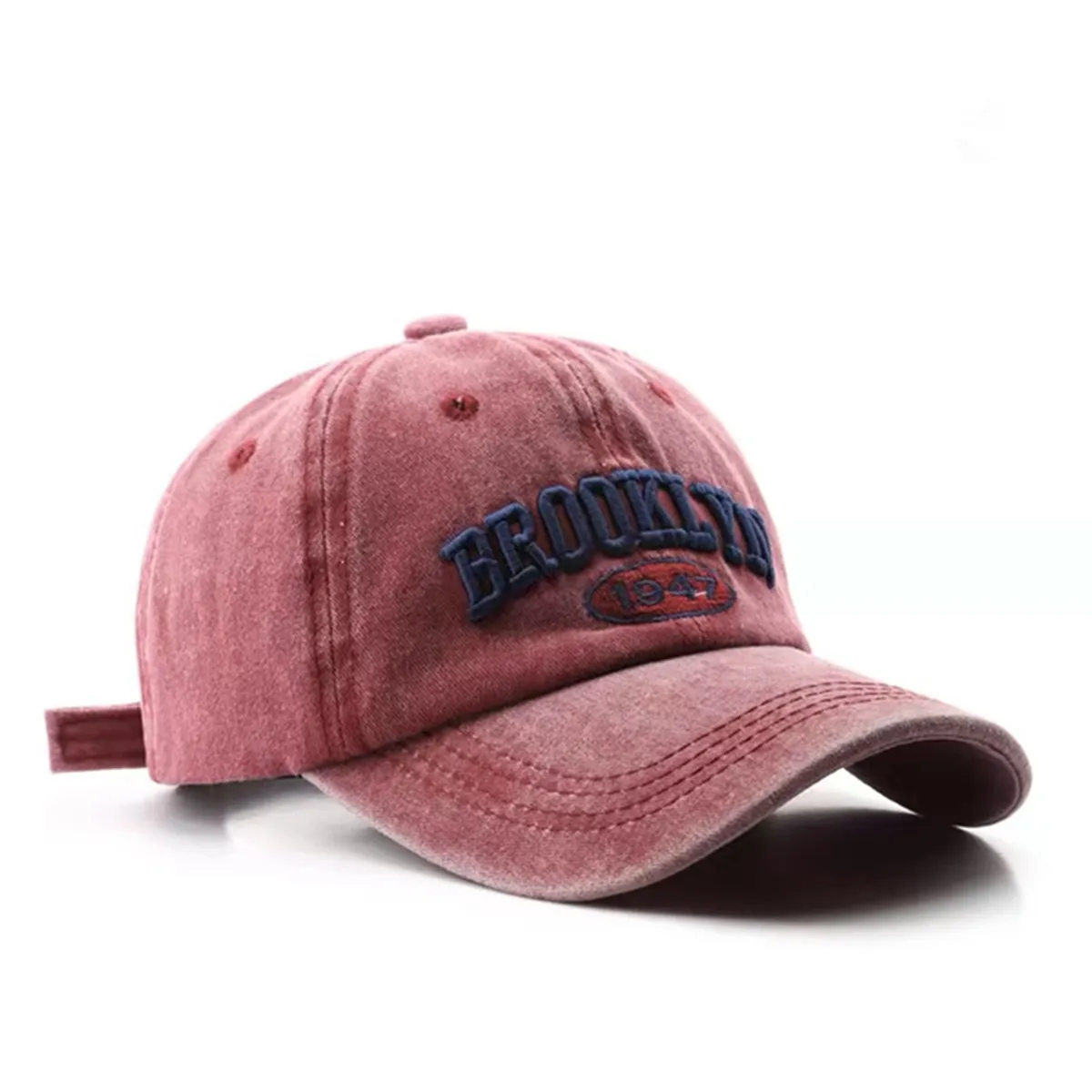 Male Vintage Letter Embroidered Duckbill Cap for Outdoor Travel,Female Sun Protection Shading,Couple Baseball Cap for daily wear