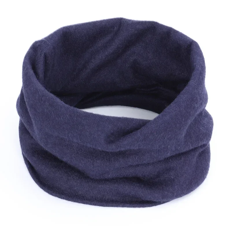 New Cashmere Winter Scarf for Boys Girls Women Men Knitted Scarves Cozy Spring Warm Children Elastic Mufflers Autumn Baby Scarf