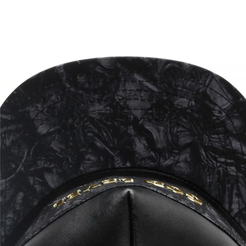 Luxury Brand Leather Baseball Cap for Men Women HipHop Knight Snapback Hat Kpop Adult Outdoor Casual Designer Gorras Hombre