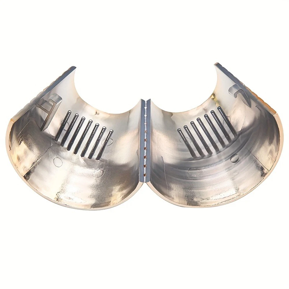1/4pcs Fashion Women Punk Gothic Hair Ring Hair Cuff Elastic Ponytail Clip Wrap Hair Accessories Edgy Stylish Headwear