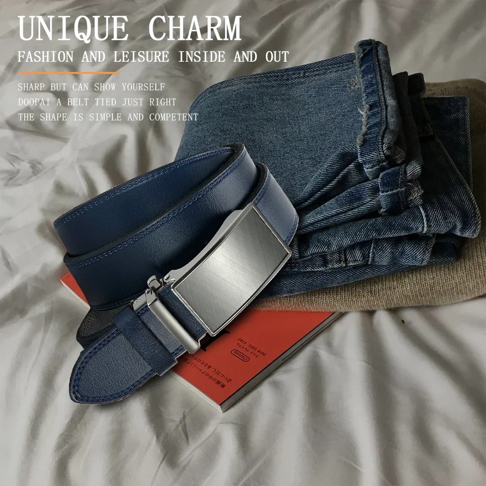 Famous Brand Belt Men Mens Belts Quality Genuine Luxury Leather Belt For Men Belt Male Strap Male Metal Automatic Buckle