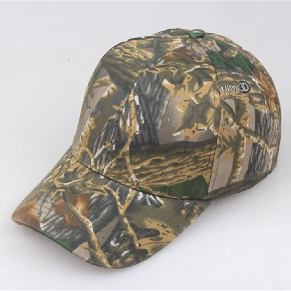 7 Colors Unisex Sports Summer Outdoor Sunscreen Hat Men Casual Cap Female Unisex Camouflage Hunting Fishing Hunting Baseball Cap