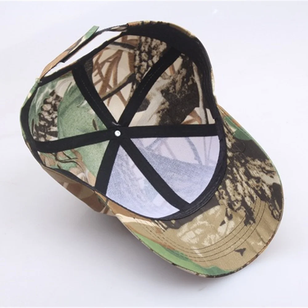 7 Colors Unisex Sports Summer Outdoor Sunscreen Hat Men Casual Cap Female Unisex Camouflage Hunting Fishing Hunting Baseball Cap