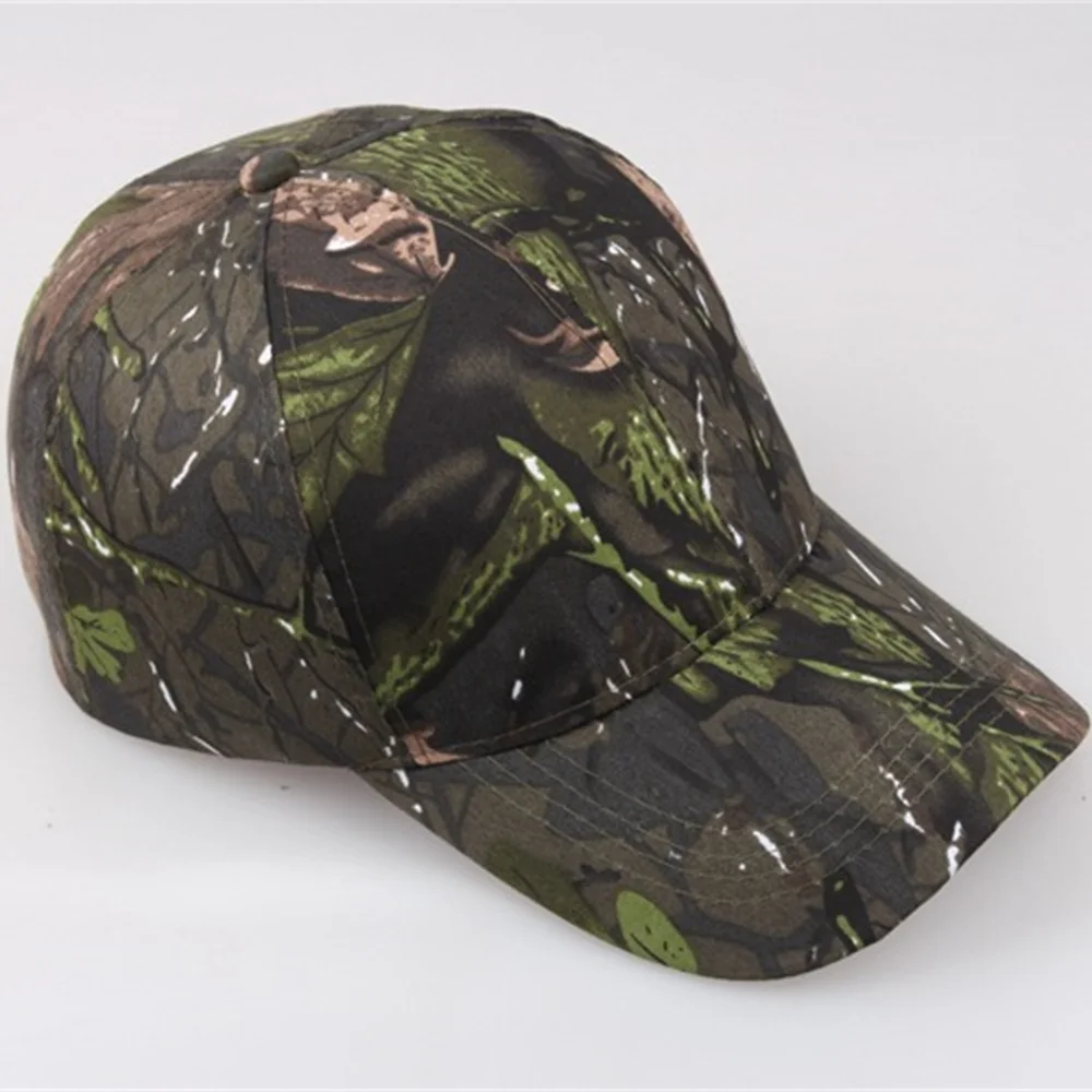 7 Colors Unisex Sports Summer Outdoor Sunscreen Hat Men Casual Cap Female Unisex Camouflage Hunting Fishing Hunting Baseball Cap