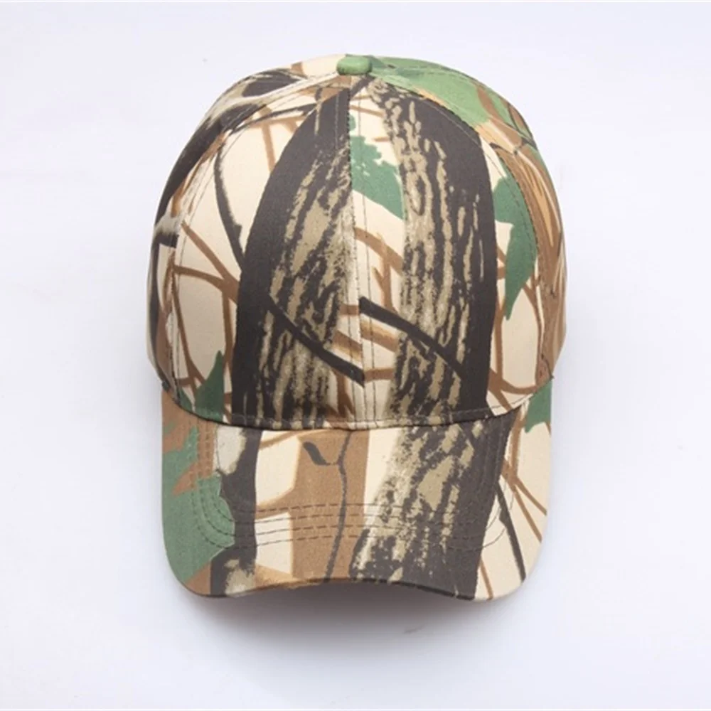 7 Colors Unisex Sports Summer Outdoor Sunscreen Hat Men Casual Cap Female Unisex Camouflage Hunting Fishing Hunting Baseball Cap