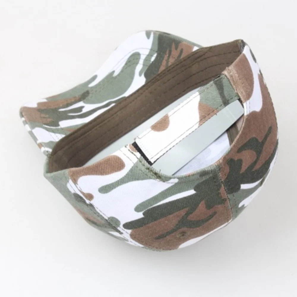 7 Colors Unisex Sports Summer Outdoor Sunscreen Hat Men Casual Cap Female Unisex Camouflage Hunting Fishing Hunting Baseball Cap