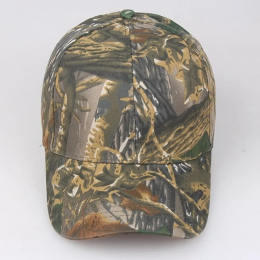 7 Colors Unisex Sports Summer Outdoor Sunscreen Hat Men Casual Cap Female Unisex Camouflage Hunting Fishing Hunting Baseball Cap