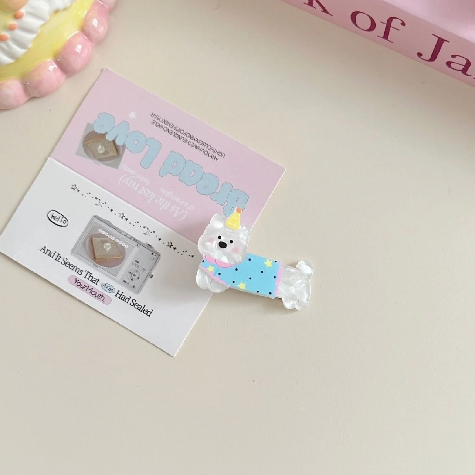 10pcs Hair Clips, Sweet, Laser, Kids, Girls Side Clips, Cute, Cartoon, Bangs Clips, Broken Hair, Duckbill Clips, Five Pairs Clip