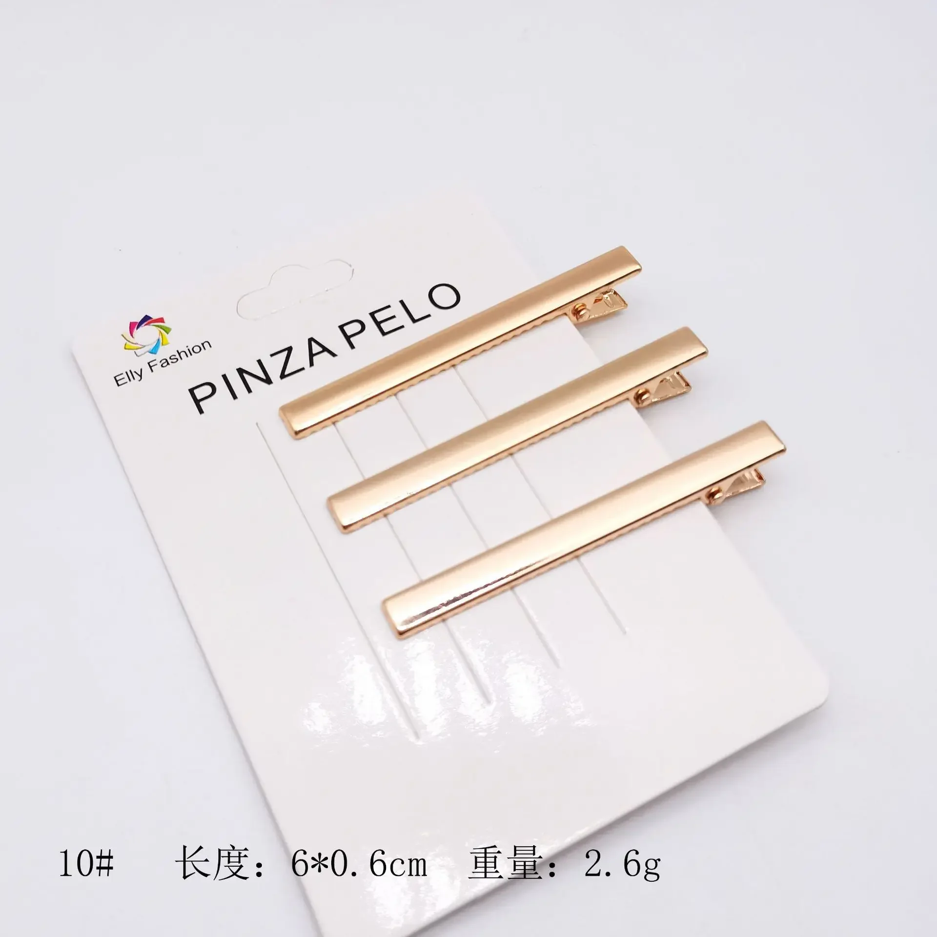 3Pcs/set Korean Metal Hairpins for Women Simple Hollow Out Bangs Side Clips Gold Color Hairgrip Broken Hair Accessories Headwear