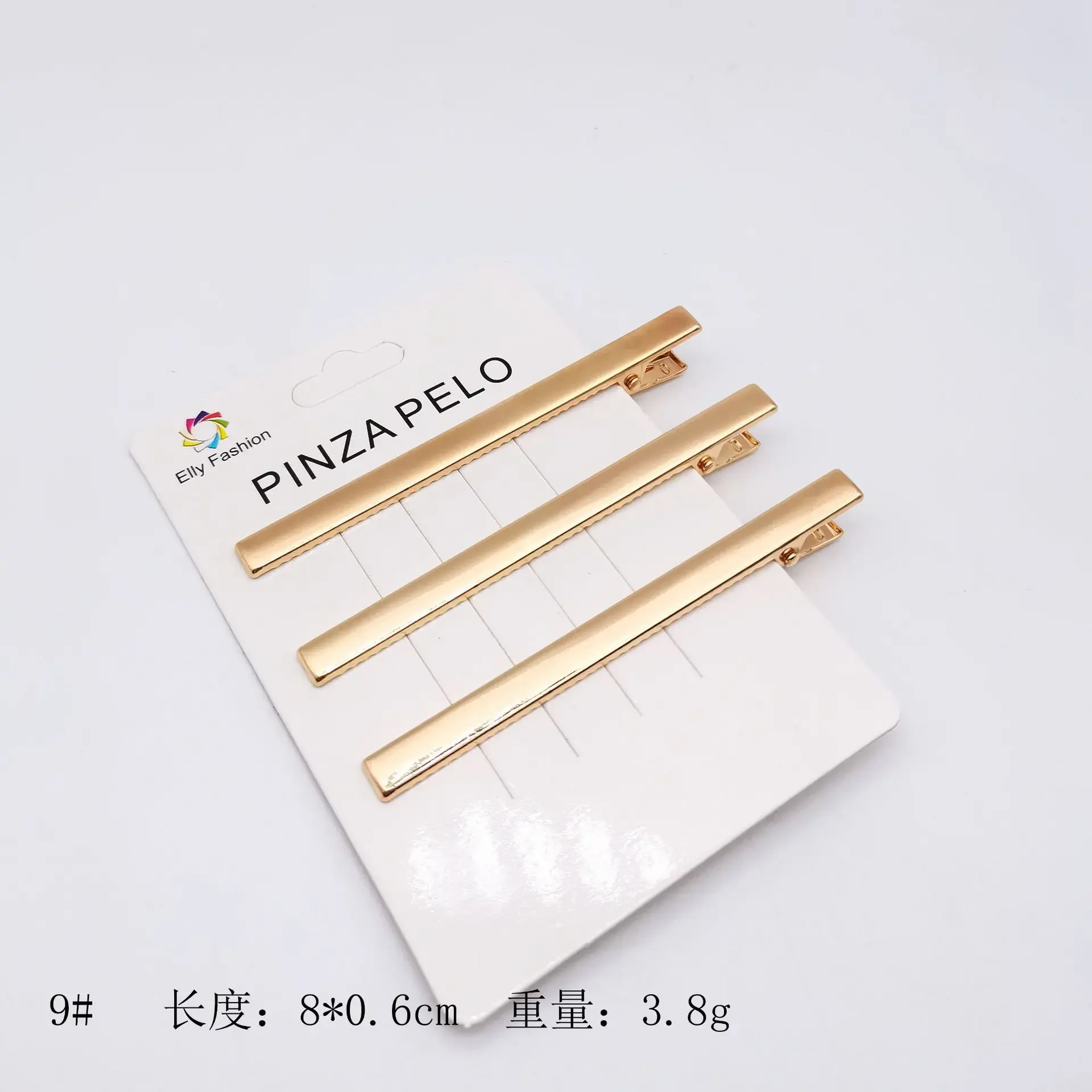 3Pcs/set Korean Metal Hairpins for Women Simple Hollow Out Bangs Side Clips Gold Color Hairgrip Broken Hair Accessories Headwear