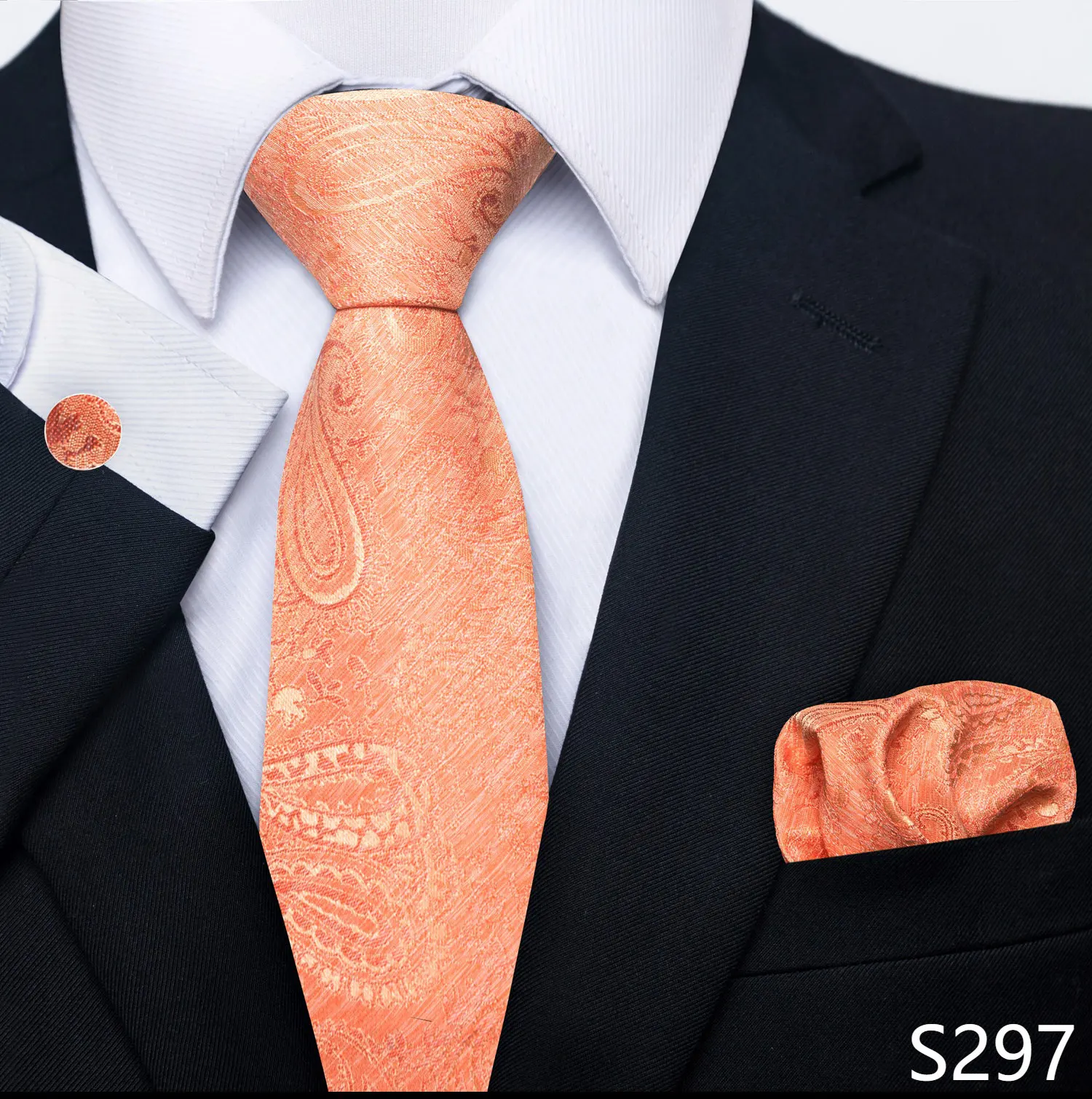 Brand Fashion 8 cm Tie Pocket Squares Set Wedding Present Necktie Suit Accessories Fit Formal Party Holiday Gift