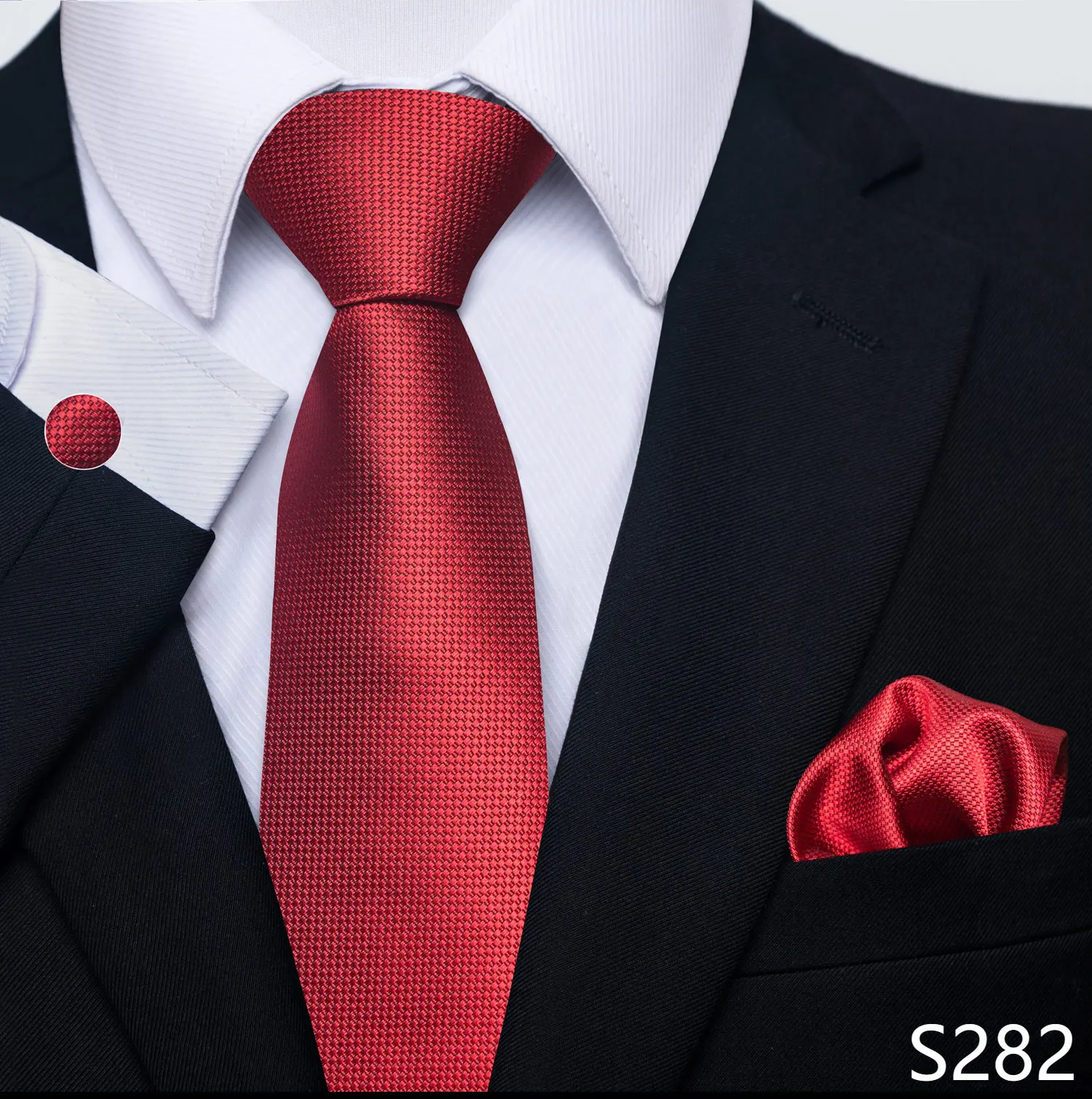 Brand Fashion 8 cm Tie Pocket Squares Set Wedding Present Necktie Suit Accessories Fit Formal Party Holiday Gift