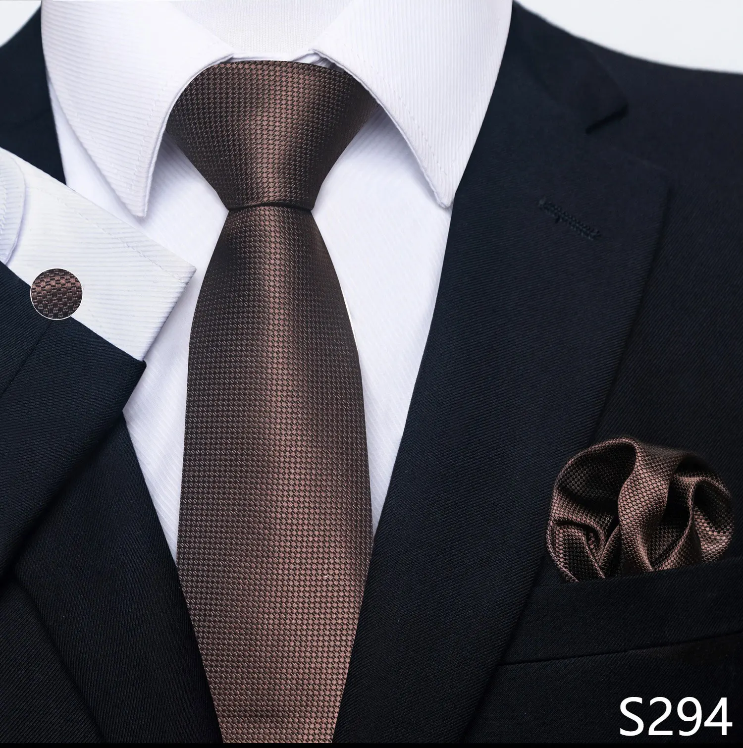 Brand Fashion 8 cm Tie Pocket Squares Set Wedding Present Necktie Suit Accessories Fit Formal Party Holiday Gift