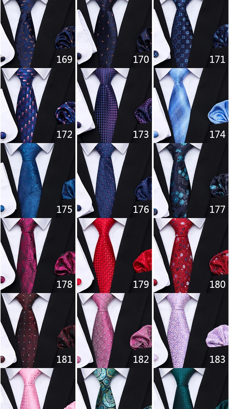 Brand Fashion 8 cm Tie Pocket Squares Set Wedding Present Necktie Suit Accessories Fit Formal Party Holiday Gift