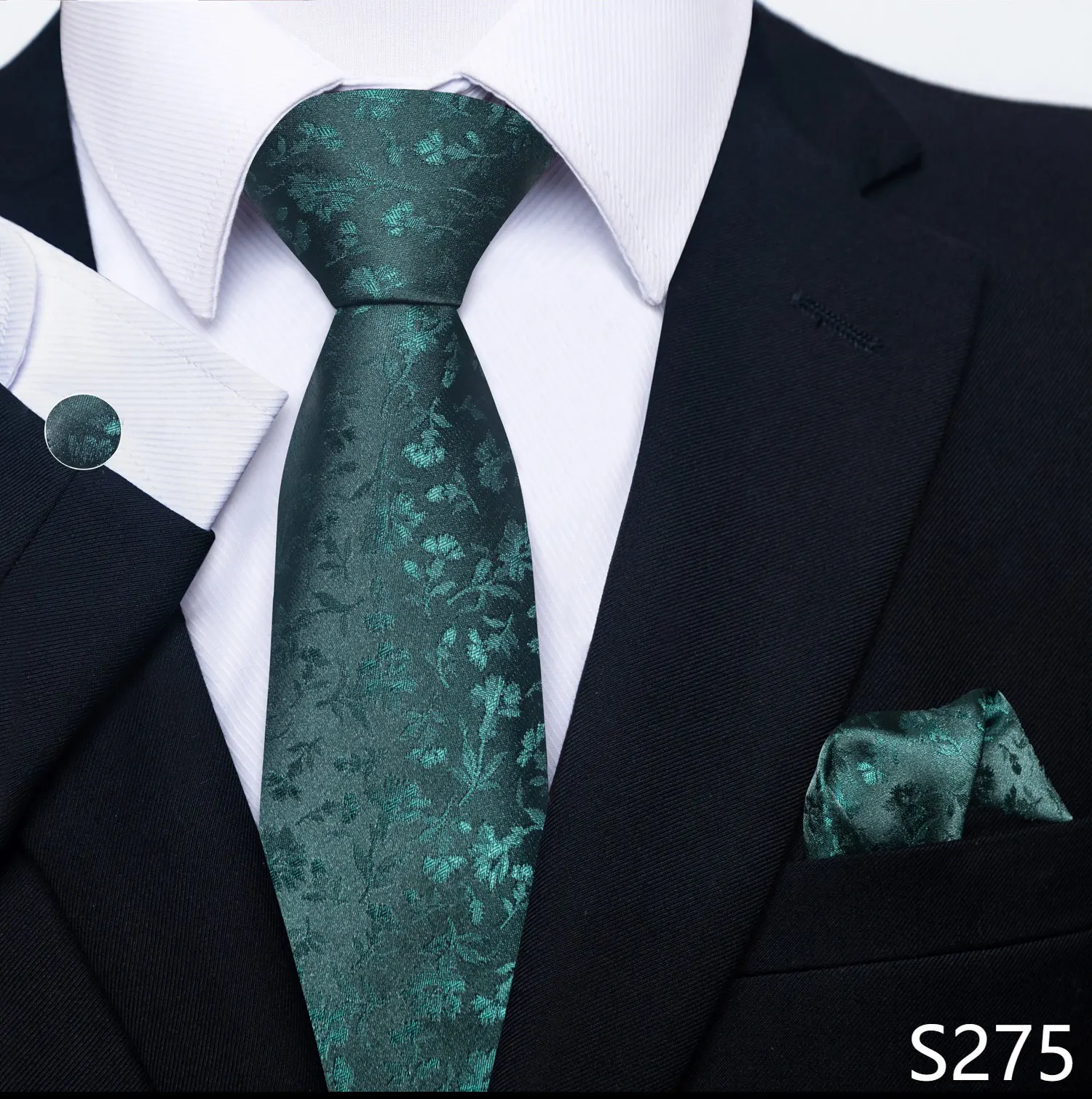 Brand Fashion 8 cm Tie Pocket Squares Set Wedding Present Necktie Suit Accessories Fit Formal Party Holiday Gift