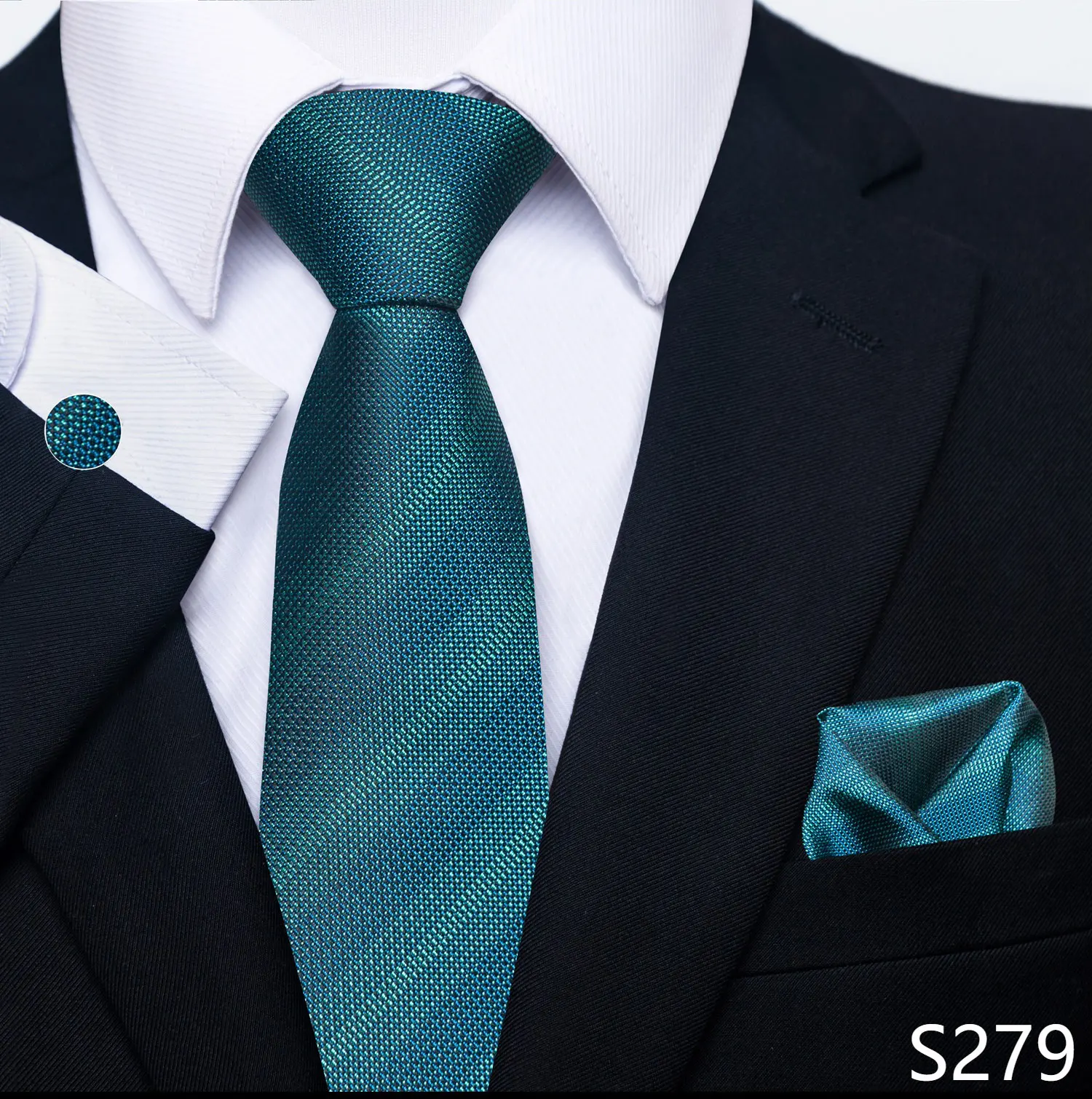 Brand Fashion 8 cm Tie Pocket Squares Set Wedding Present Necktie Suit Accessories Fit Formal Party Holiday Gift