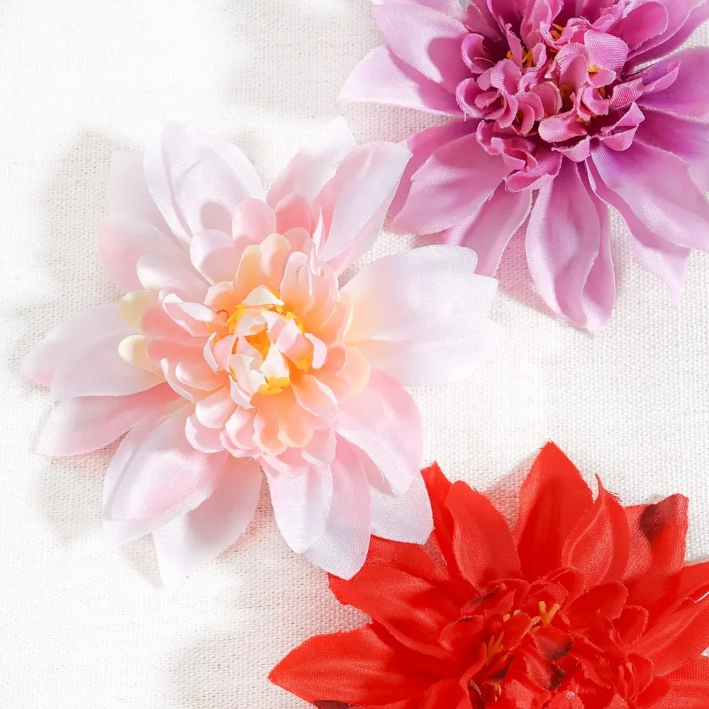 Women Flower Hair Clips Flower Brooches Bohemian Style Hair Clips For Brides Weddings Beach Parties Wedding Events Decorations