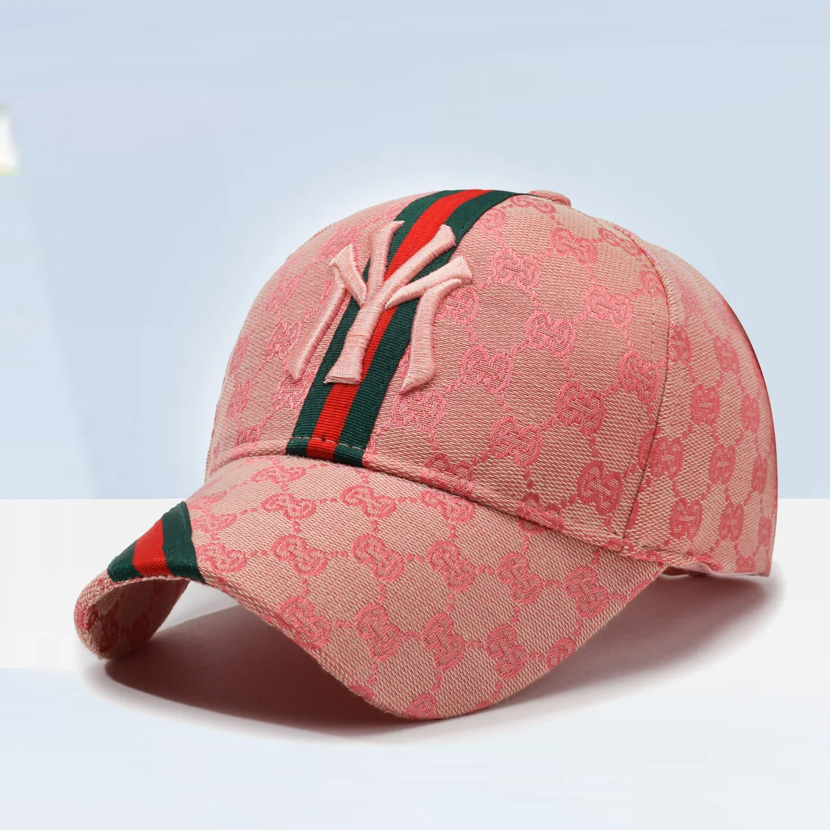Unisex Letter Embroidery Hip-Hop Hats Outdoor Adjustable Casual Baseball Caps Sunscreen Hat