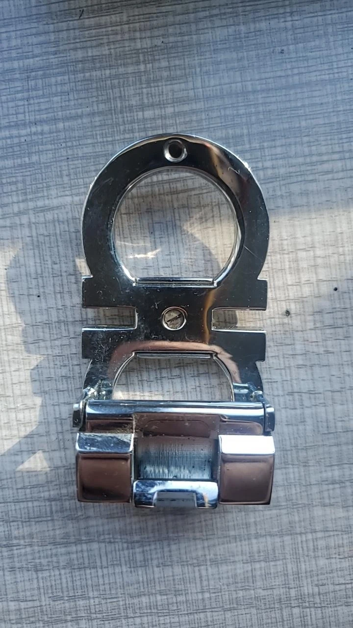 Premium Belt Repair Buckle & Screw Hardware, Luxury Metal Fittings for Durable Belt Maintenance