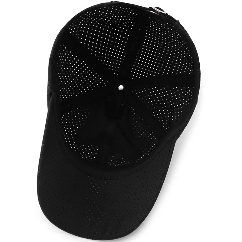 Unisex Quick Dry Baseball Cap Men Summer Print logo Outdoor Sport Running Hat Women Custom Breathable Mesh Sun Hats