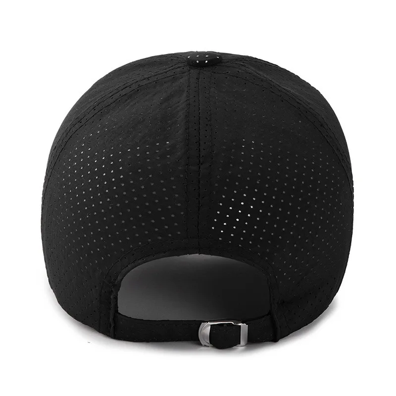 Unisex Quick Dry Baseball Cap Men Summer Print logo Outdoor Sport Running Hat Women Custom Breathable Mesh Sun Hats