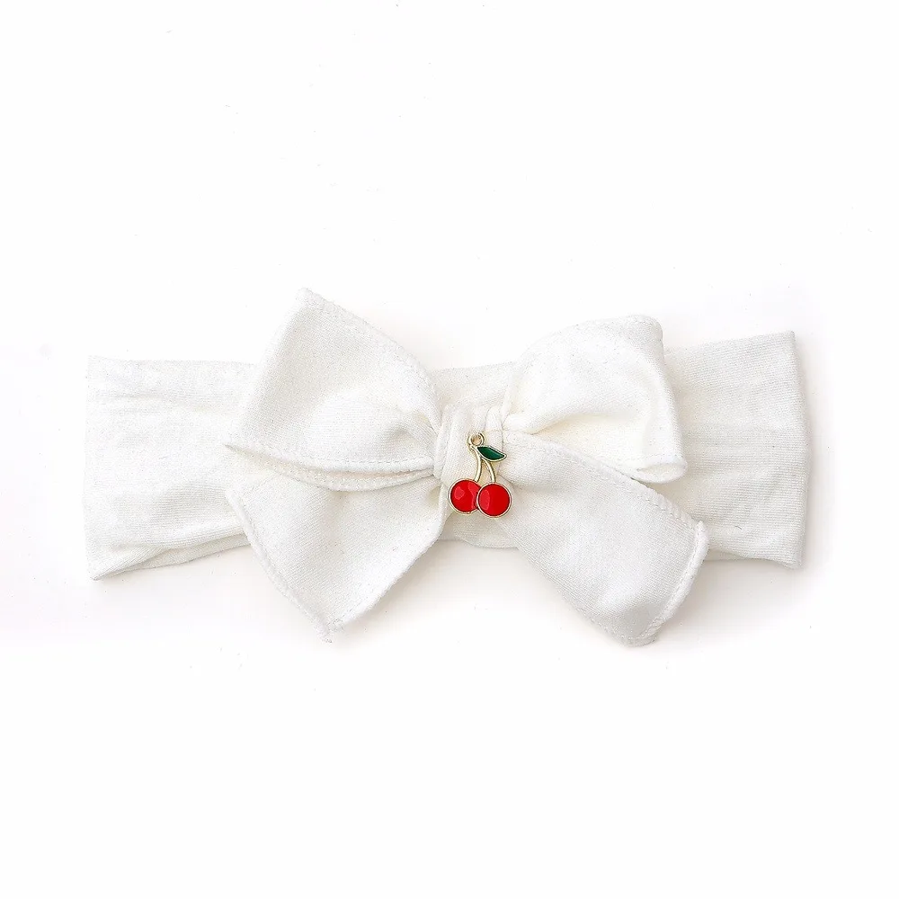 New Cotton Babyband heart bow elegant headband fashion children hairband hair accessories baby clip OEM freshhairband
