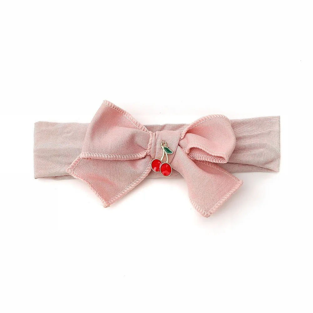 New Cotton Babyband heart bow elegant headband fashion children hairband hair accessories baby clip OEM freshhairband