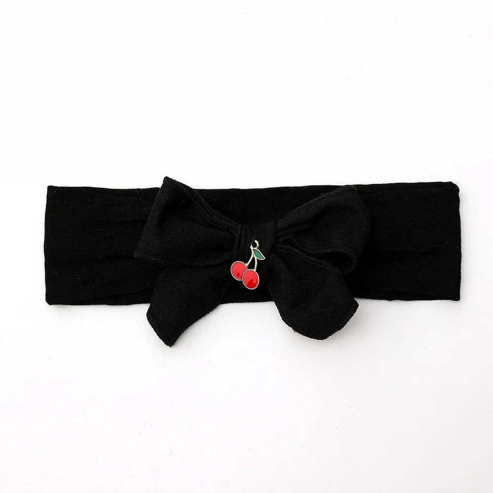 New Cotton Babyband heart bow elegant headband fashion children hairband hair accessories baby clip OEM freshhairband