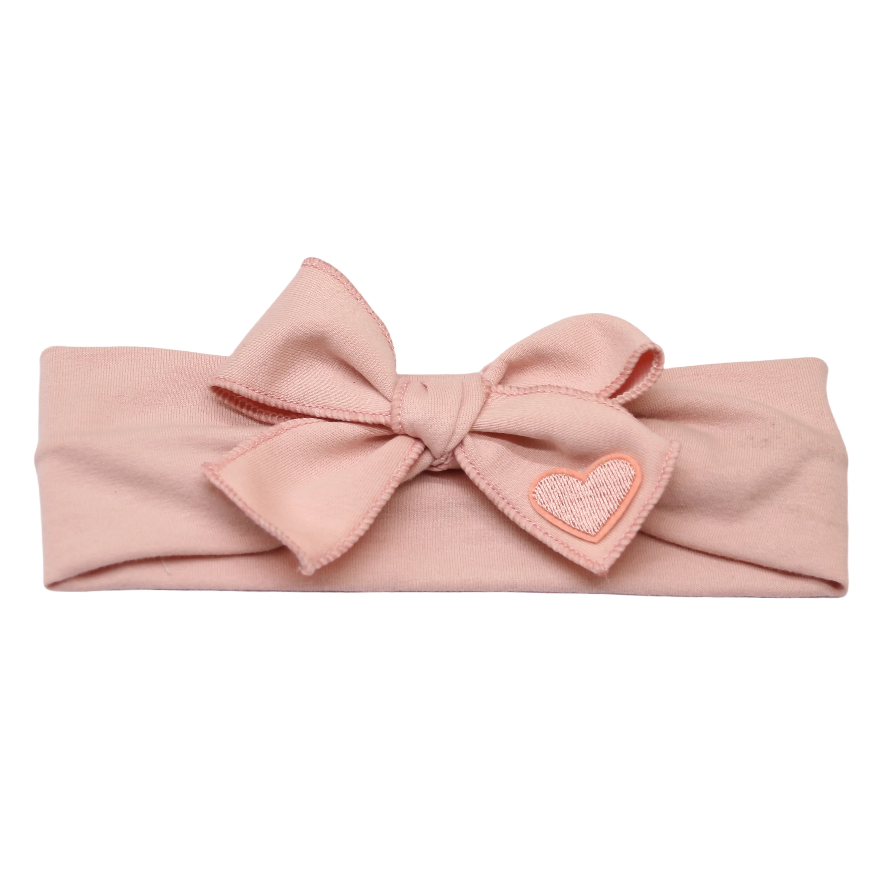 New Cotton Babyband heart bow elegant headband fashion children hairband hair accessories baby clip OEM freshhairband