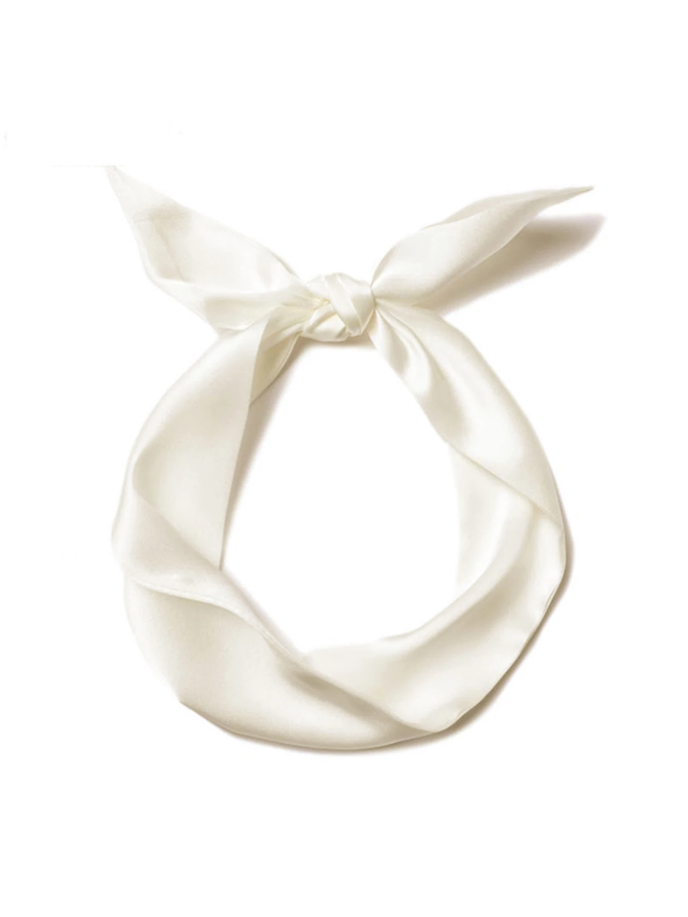 Woman Skinny Silk Scarf Long Hair Strip Silk Ribbon Small Neck Scarves Bag Handle Ribbon Scarf Kerchief Ladies Tie 4cm*90cm