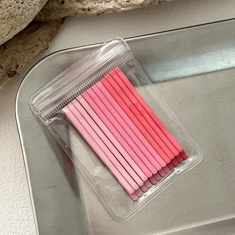 12Pcs Colorful Metal Hair Clips Curly Wavy Grips Hairstyle Bobby Pins Women Girl Hairpins Barrette Hair Styling Clips Pink Coffe