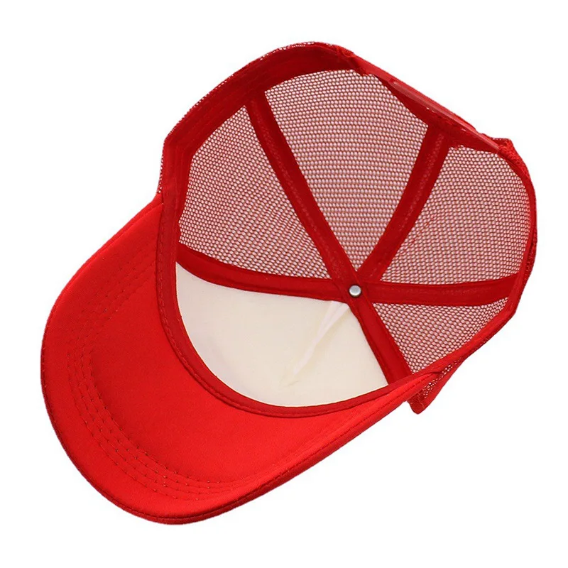 Subway Surfers Logo Trucker Cap Unisex Video Game Hats Sun Hats Golf Hats Adjustable Polyester Mesh Baseball Cap Summer