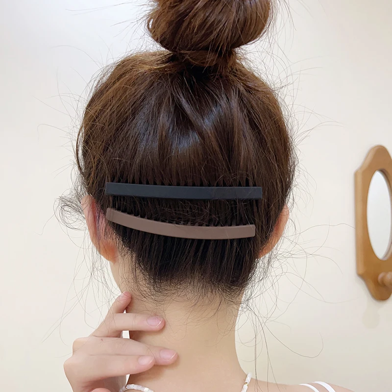 Solod Color Plastic Side Hair Twist Comb French Twist Comb for Women 20 Teeth Fine Hair Clips Fashion Hair Accessories Wholesale
