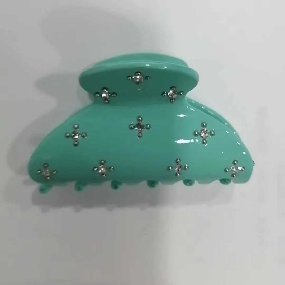 Luxury Starfish Hair Claw with Rhinestones for Women, Non-Slip Kawaii Updo Claw Clip, Daily Party Gift Evening Wedding Trendy