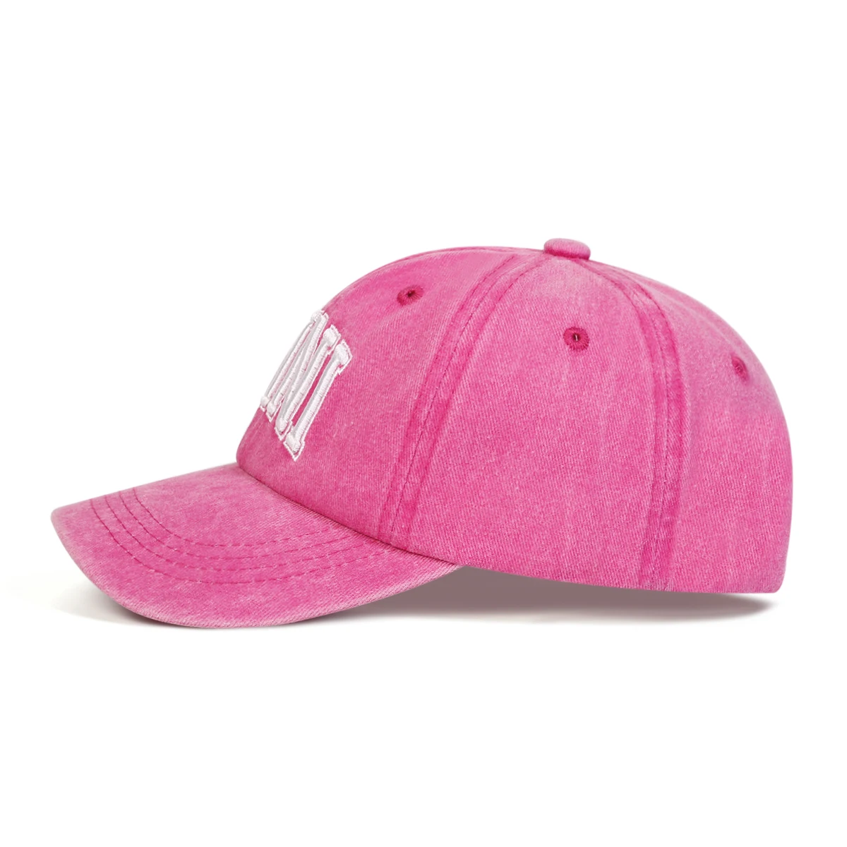 Unisex Parent Child 3D MAMA/MINI Embroidery Wash Baseball Caps Spring and Autumn Outdoor Adjustable Casual Hats Sunscreen Hat 