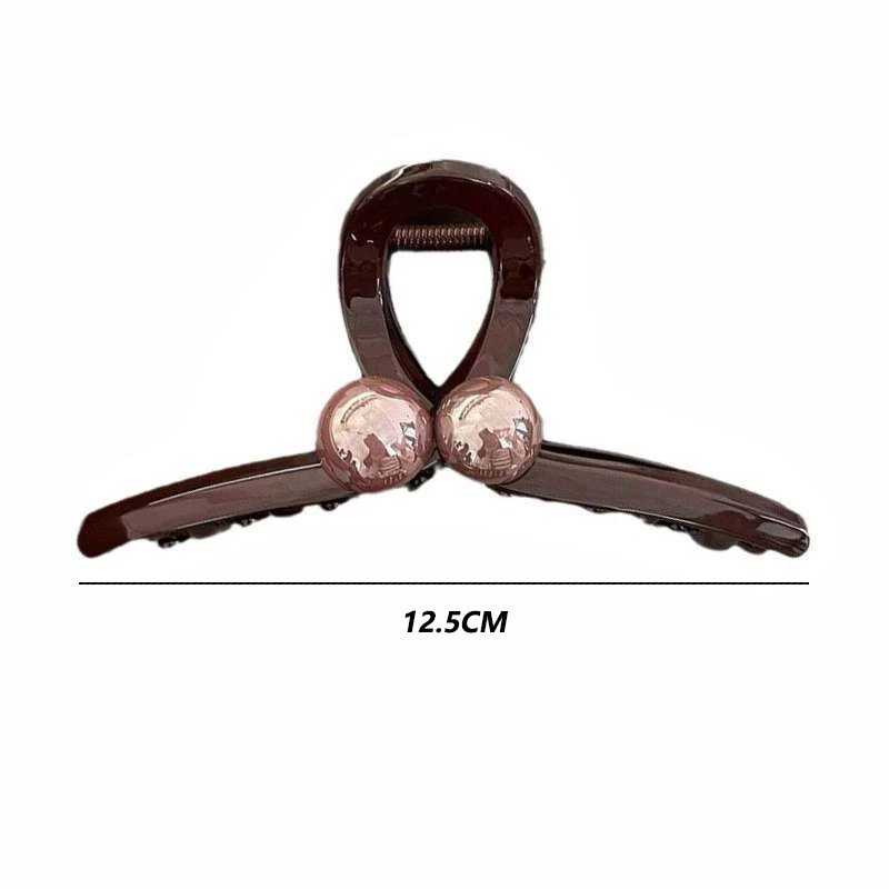 Elegant Hair Clips Claw for Women Trendy Large Crab Catches Clamp Plastic Hairpin Korea Girls Hair Accessories